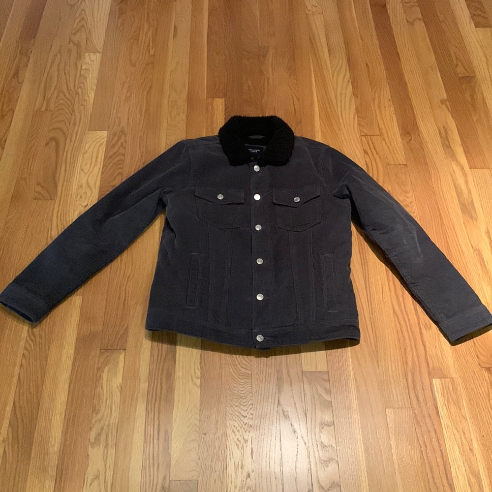 Abercrombie corduroy trucker jacket